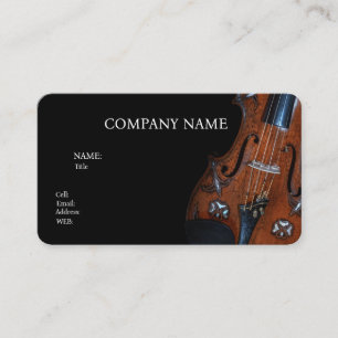 Business Card VIOLIN, MUSICIAN