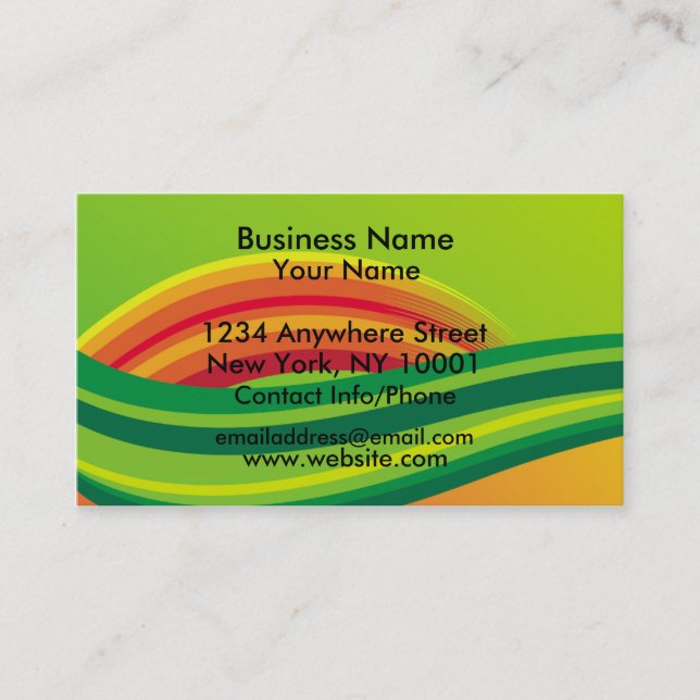 Business Card Watermelon (Front)