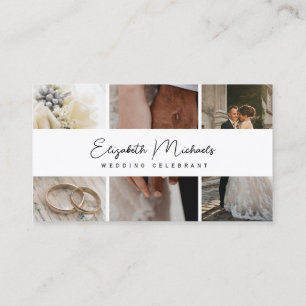 Business Card, Wedding Celebrant modern  Card