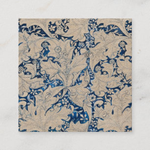 BUSINESS CARD : WILLIAM MORRIS : WALLFLOWER