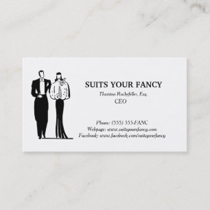 Business card with a classy style