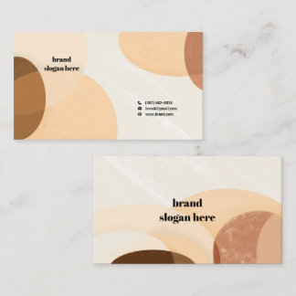 Business Card with an abstraction in the Scandinav
