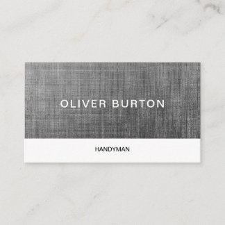 Business card with concrete texture.