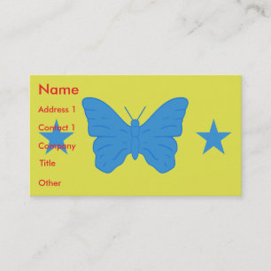 Business Card with Flag of Bady Bassitt, Brazil