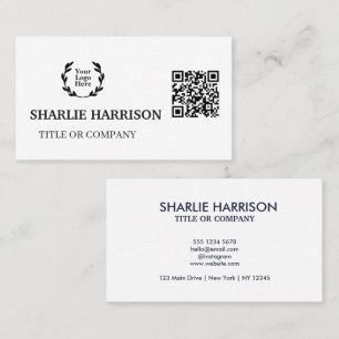Business Card with QR Code