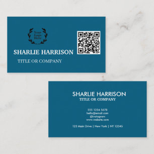 Business Card with QR Code