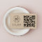 Business Card with QR Code | Rustic Kraft Design