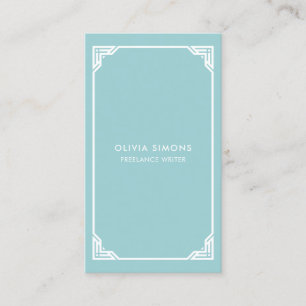 Business Card with vintage celtic frame
