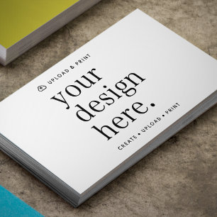 Business Card Your Design Upload