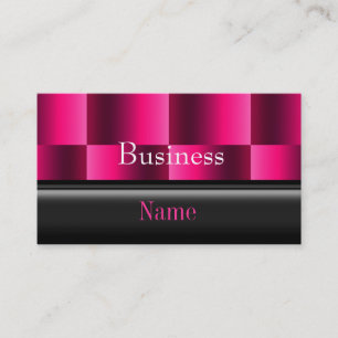Business Card Zizzago Rich Pink Reflect
