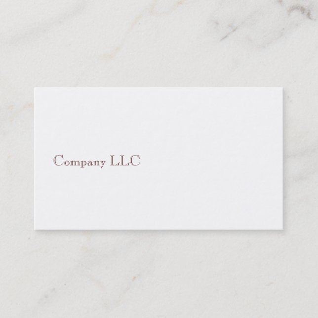 business cards (Front)