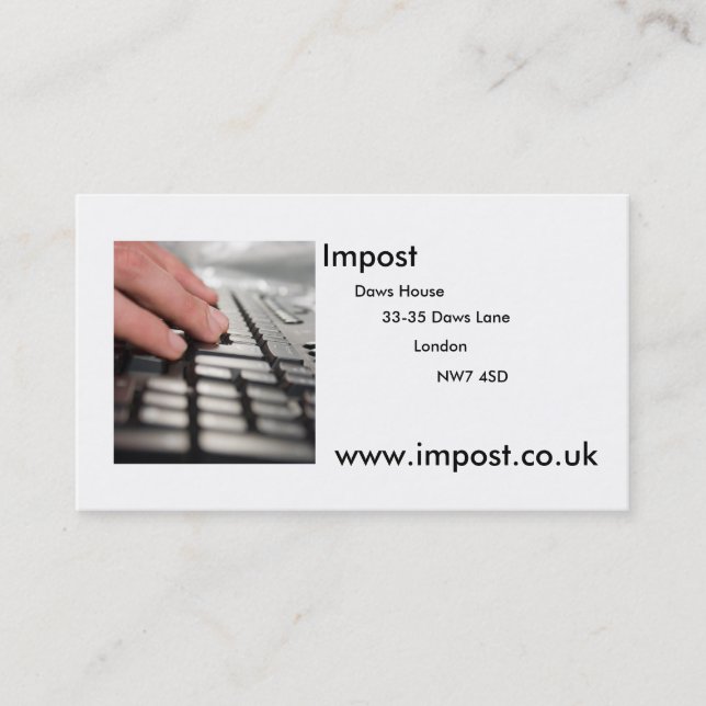 Business Cards (Front)