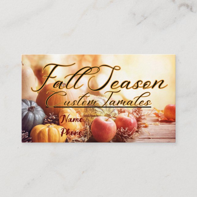 Business Cards (Front)