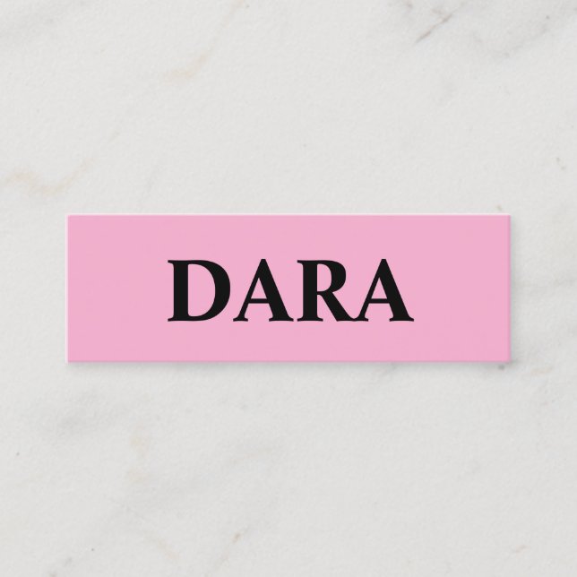 Business Cards  (Front)