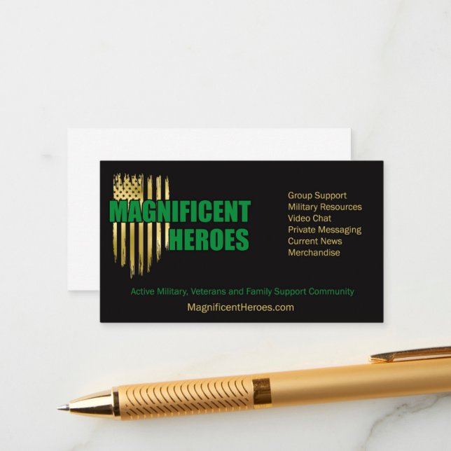 Business Cards (Front/Back In Situ)