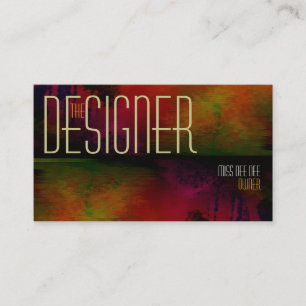 Business Cards Abstract Two Sided Customisable