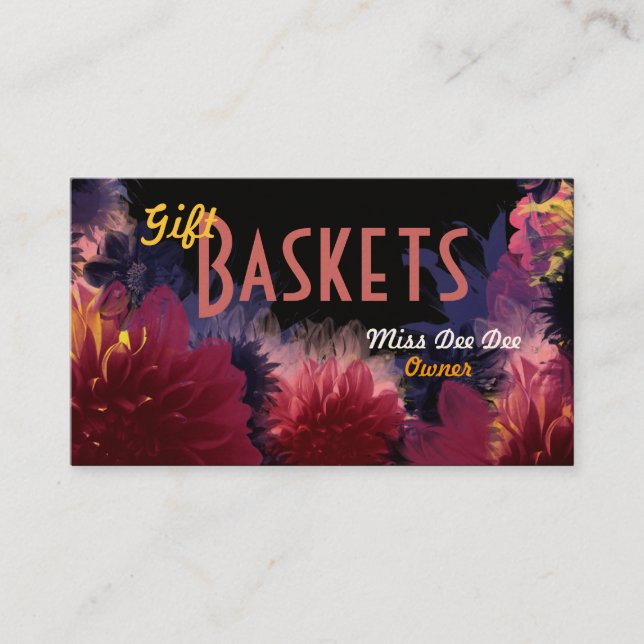 Business Cards Abstract Two Sided Customisable (Front)