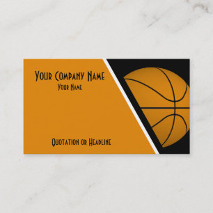 Business Cards Basketball