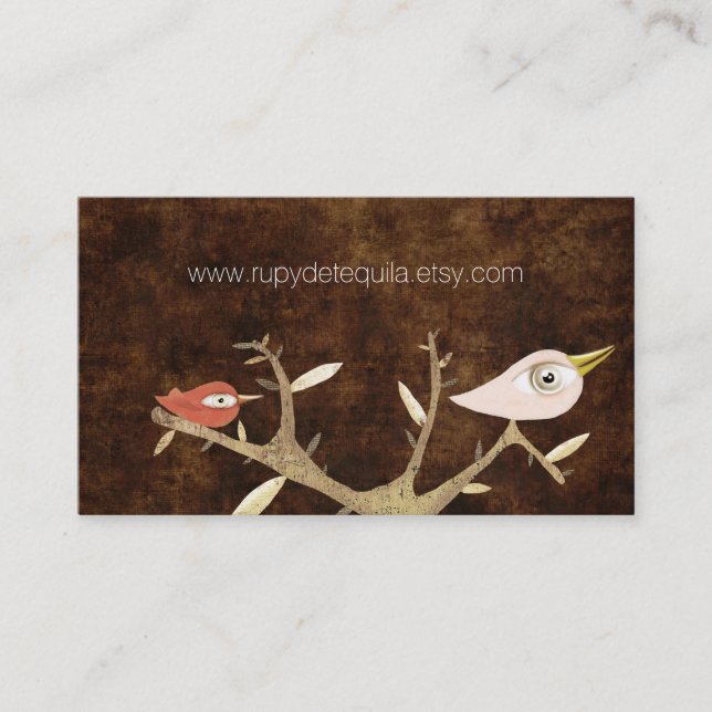 Business Cards Birds in a Tree (Front)
