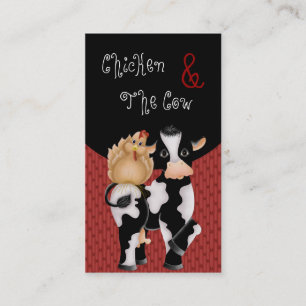 Business Cards :: Chicken & The Cow Country