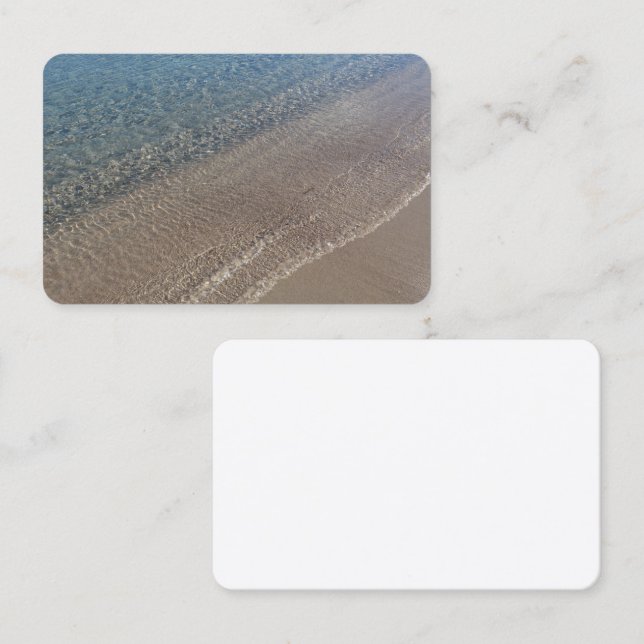 Business cards Crystal sea (Front/Back)