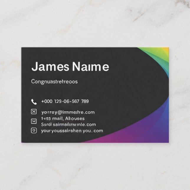 Business Cards Custom (Front)