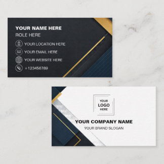 Business Cards Custom QR Code Logo Design