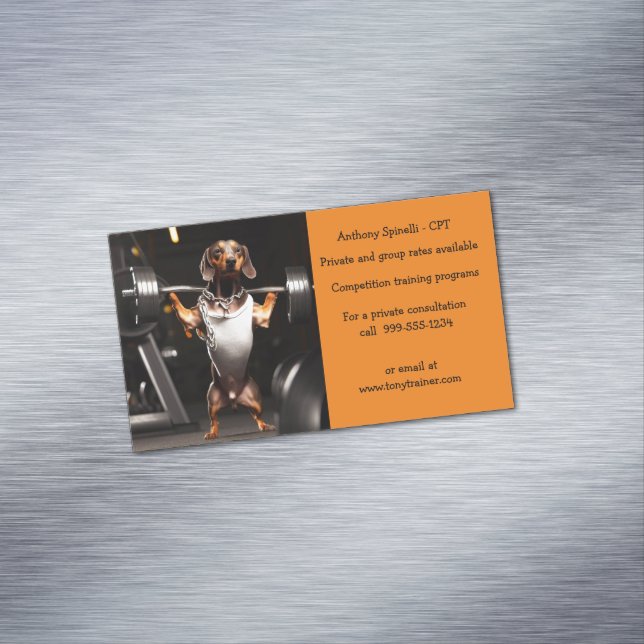 Business Cards Dachshund Lover (In Situ)