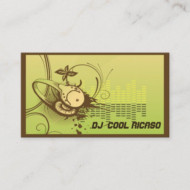Business Cards DJ / Music (Front)