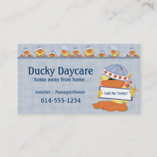 Business Cards :: Duck's Playing in Water 2