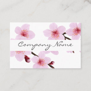 Business Cards - Elegant Sweet Cherry Blossom