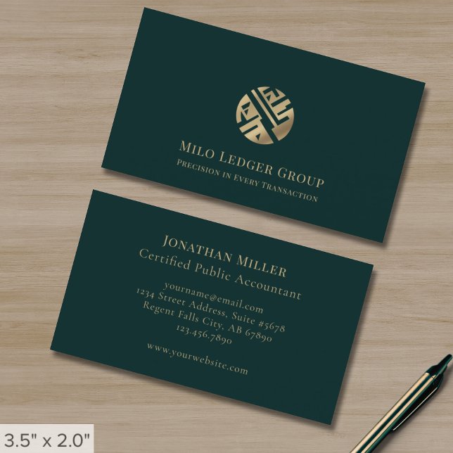 Business Cards for Accountants and Tax Preparers (Creator Uploaded)