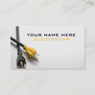 Business Cards For Electricians