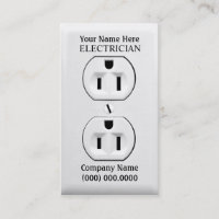 Business Cards For Electricians