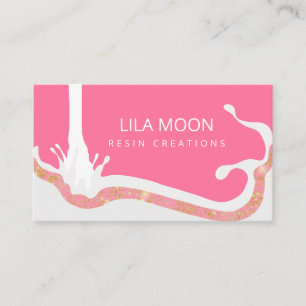 Business Cards For Epoxy Resin Jewellery