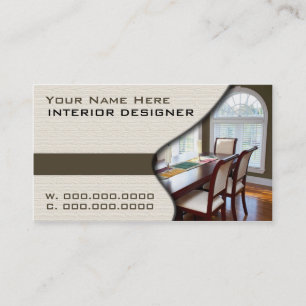 Business Cards For Interior Designers
