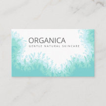 Business Cards For Organic Skin Care