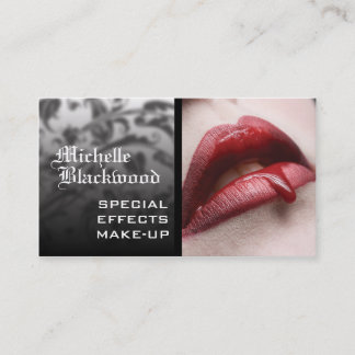 Business Cards For Special Effects Make-Up Artists