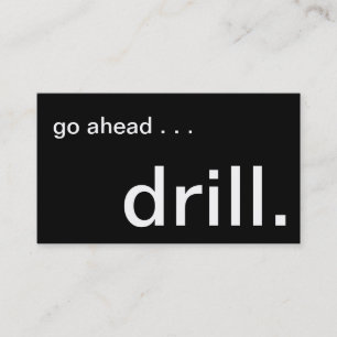 Business Cards for the Oil and Gas Industry