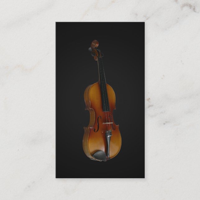 Business cards for violinists (Front)