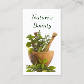 Business Cards--Herbs Business Card