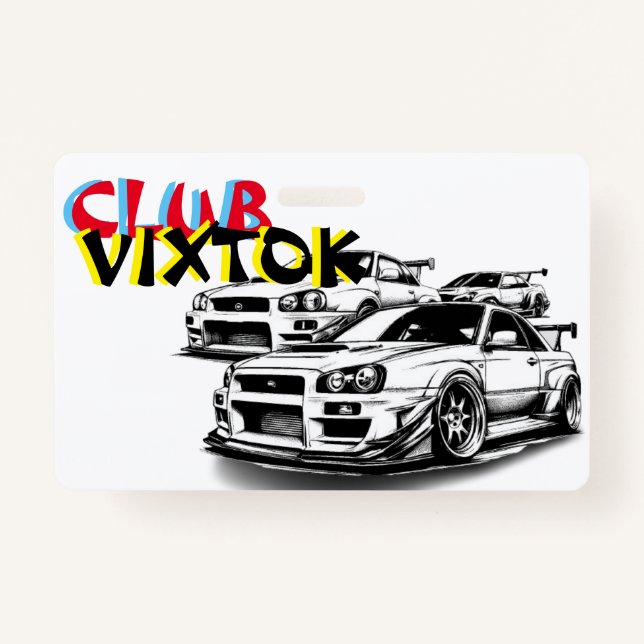 Business Cards ID Badge (Front)