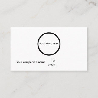Business cards minimalist professional