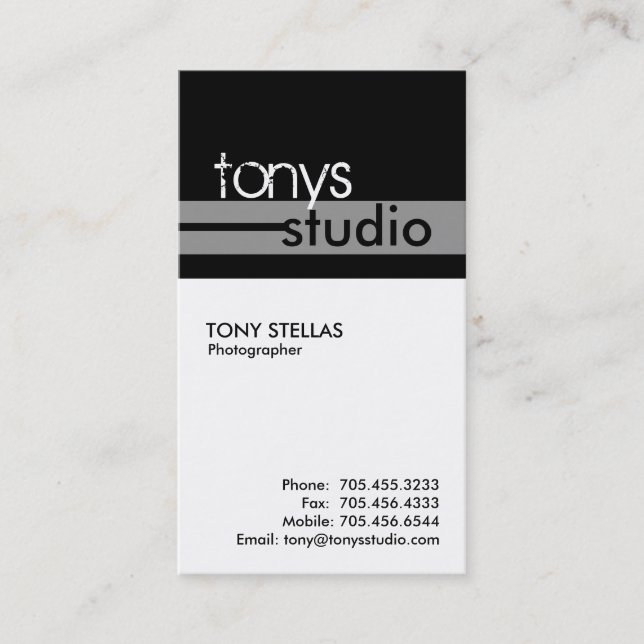 Business Cards - Modern Trio (Front)