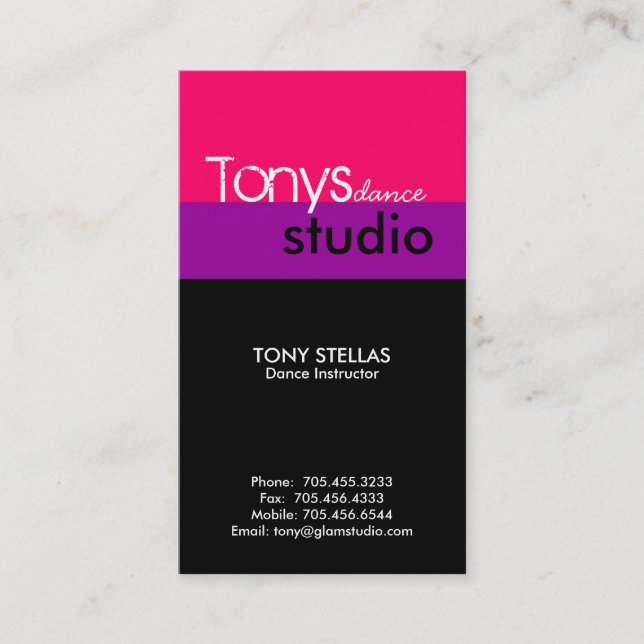 Business Cards - Modern Trio (Front)
