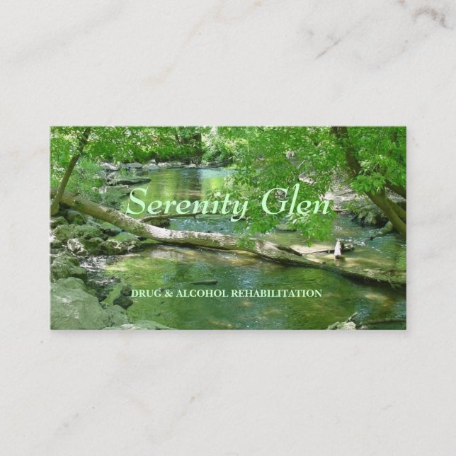 Business Cards--Nature Card (Front)
