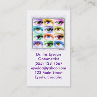 Business Cards - Pop Art Eyes, 2