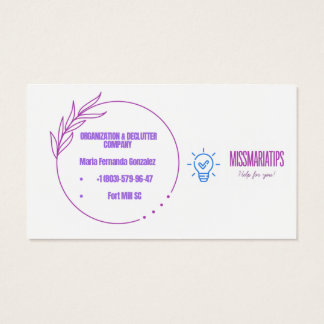 Business Cards:  Size Profile Card, 3.5" x 2.0"