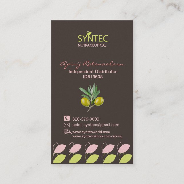Business Cards Template, ADD YOUR LOGO (Front)