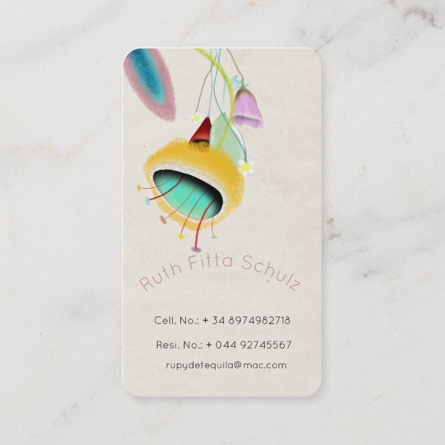 Business Cards Unique (Back)